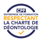 Logo entreprise de formation respectant la charte de déontologie CPF